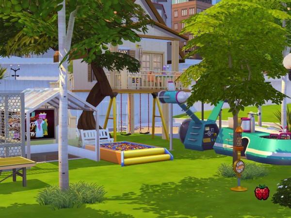  The Sims Resource: Treehouse Park no cc by melapples