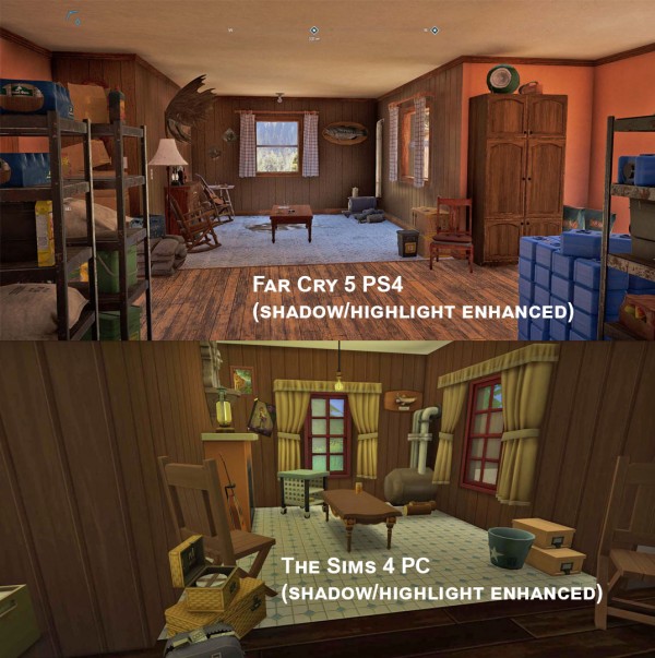  Mod The Sims: Will Boyd House from Far Cry 5 by BulldozerIvan