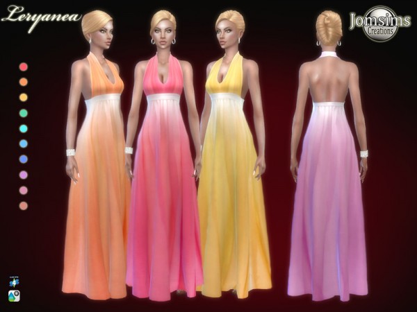 The Sims Resource: Leryanea dress by jomsims