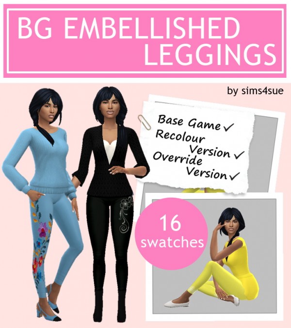 Sims 4 Flare Leggings