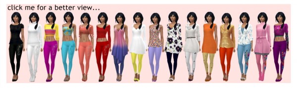 Sims 4 Sue: Embellished leggings