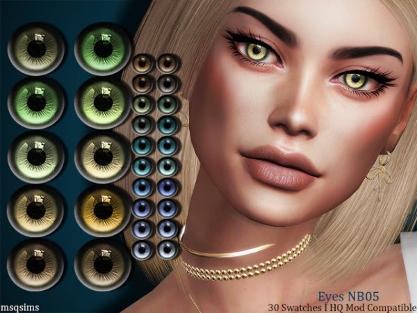  MSQ Sims: Eyeliner nb05