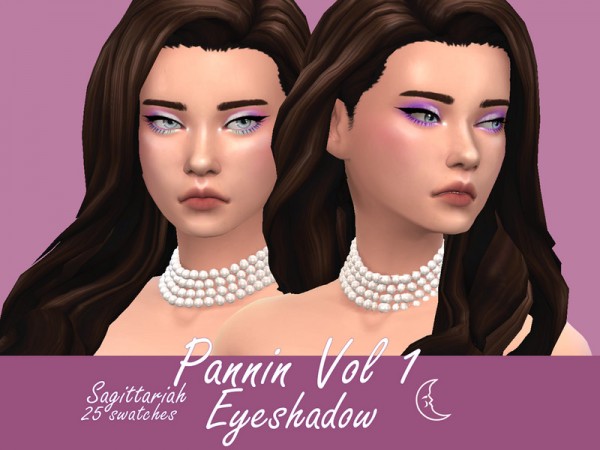  The Sims Resource: Pannin Vol 1 Eyeshadow by Sagittariah
