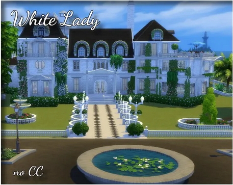  All4Sims: White Lady by Oldbox