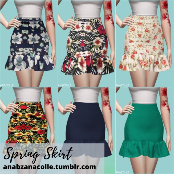 Ana Zanacolle: Spring Skirt