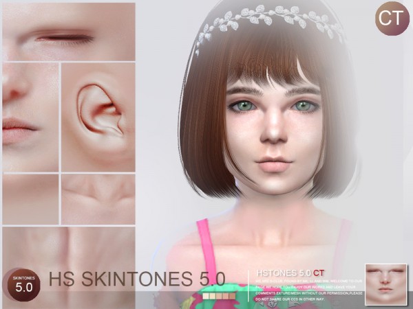 The Sims Resource: HS5.0 skintones CT by S Club