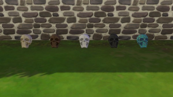  Mod The Sims: Skull Sprinkler System by Teknikah
