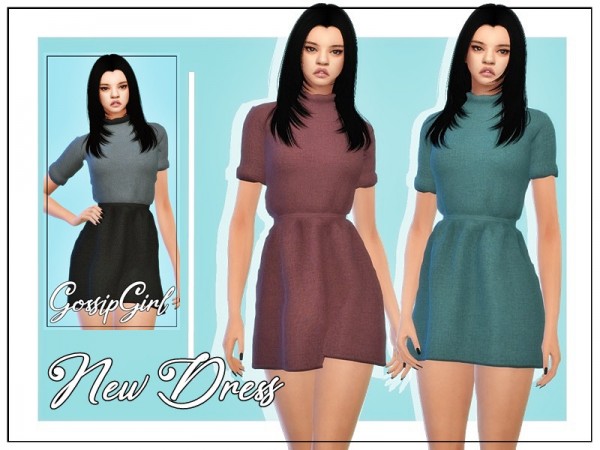  The Sims Resource: New Dress by GossipGirl S4