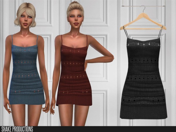  The Sims Resource: 361 Wool Dress by ShakeProductions