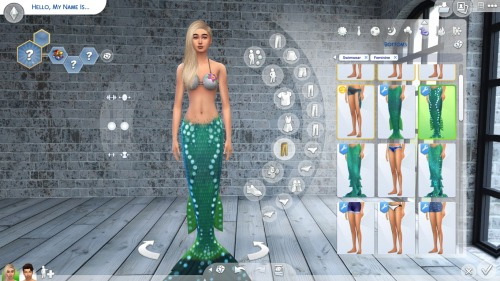  Mod The Sims: Mermaid Tails Available for All Sims! by yourlocalstarbucksaddict