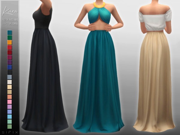  The Sims Resource: Kara Skirt by Sifix