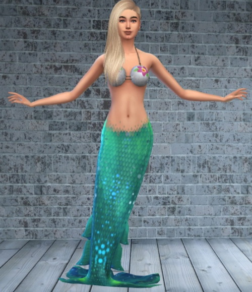 Mod The Sims: Mermaid Tails Available for All Sims! by yourlocalstarbucksaddict