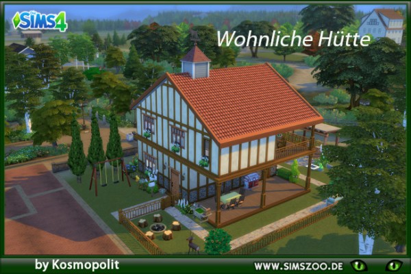  Blackys Sims 4 Zoo: Homely hut