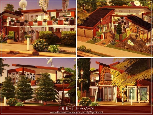  The Sims Resource: Quiet Haven House by MychQQQ
