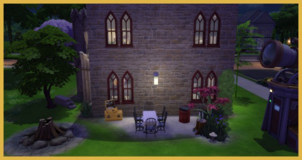  Blackys Sims 4 Zoo: A piece of castle by Kosmopolit