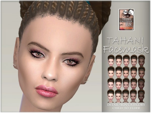  The Sims Resource: Tahani facemask by BAkalia