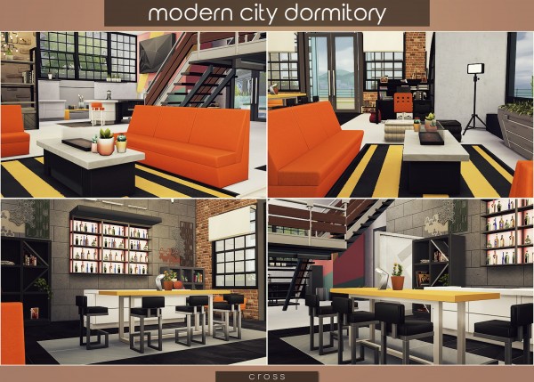  Cross Design: Modern City Dormitory