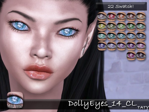  The Sims Resource: Dolly Eyes 14 by tatygagg