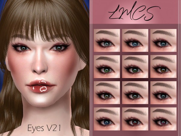  The Sims Resource: Eyes V21 by Lisaminicatsims
