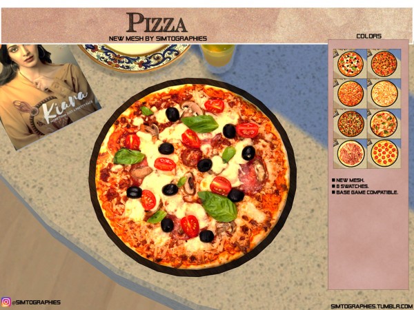  Simtographies: Pizza