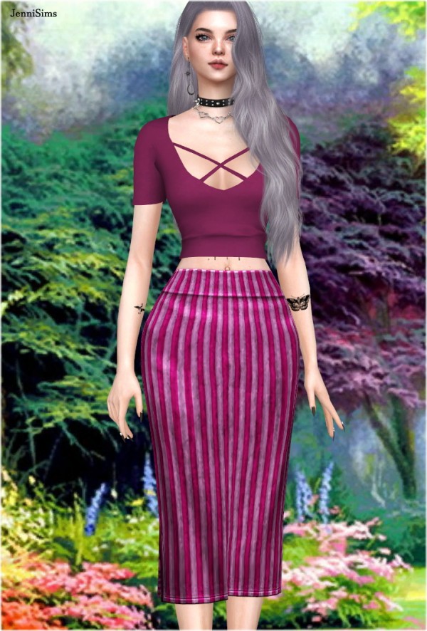  Jenni Sims: Skirt Knit