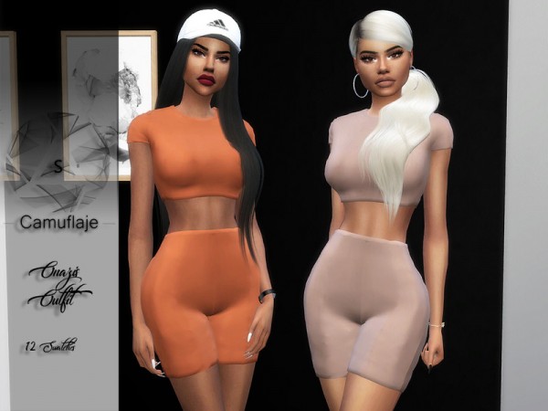  The Sims Resource: Onazis Outfit by Camuflaje