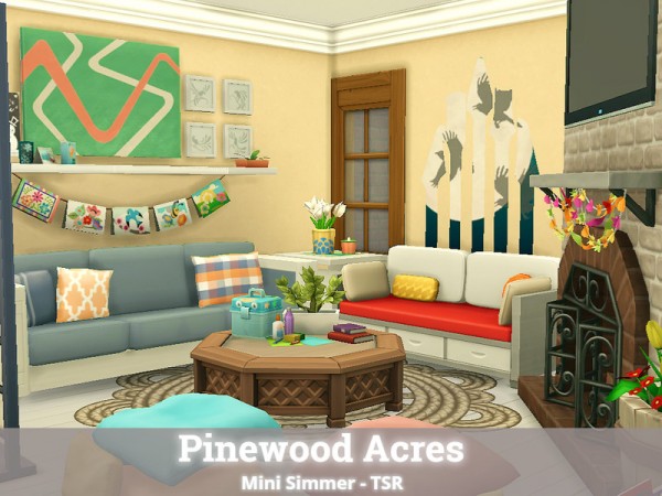  The Sims Resource: Pinewood Acres by Mini Simmer