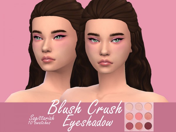  The Sims Resource: Colourpop Blush Crush Eyeshadow by Sagittariah