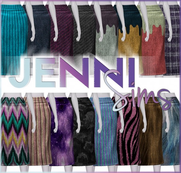  Jenni Sims: Skirt Knit