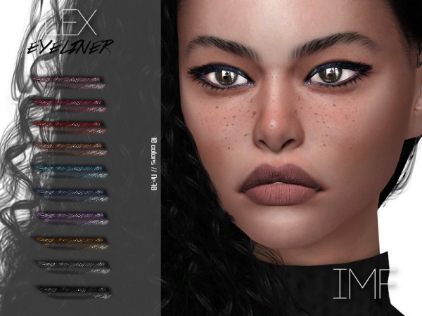  The Sims Resource: Lex Eyeliner N.70 by IzzieMcFire