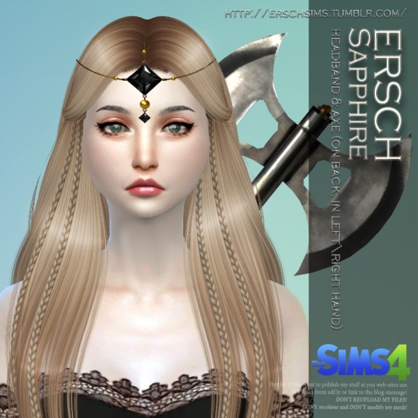  ErSch Sims: Sapphire Set