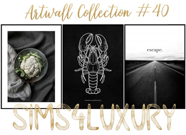  Sims4Luxury: Artwall Collection 40
