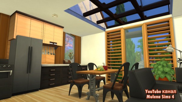  Sims 3 by Mulena: Modern tiny house