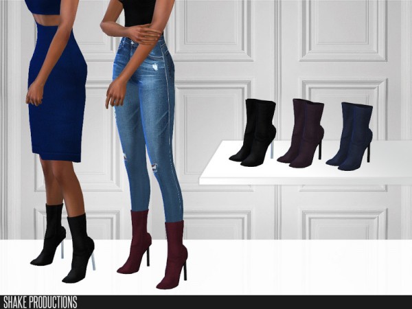  The Sims Resource: 366   Leather Boots by ShakeProductions
