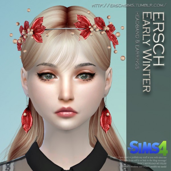  ErSch Sims: Early Winter Set