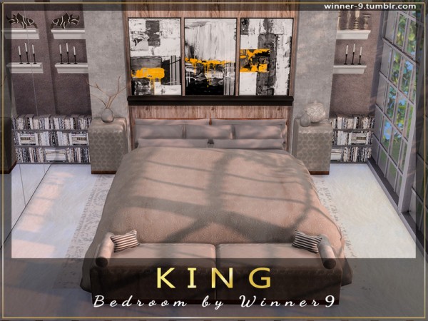  The Sims Resource: King Bedroom by Winner9