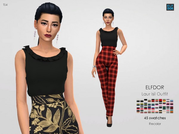  Elfdor: Laur Isil Outfit recolored