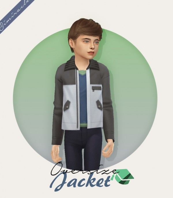 Simiracle: Oversize Jacket   Kids Version