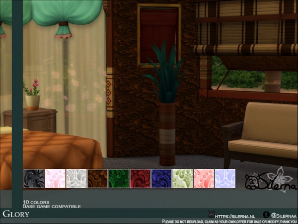  The Sims Resource: Glory Walls by Silerna