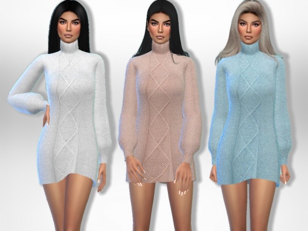 The Sims Resource: Turtleneck Sweater by Puresim