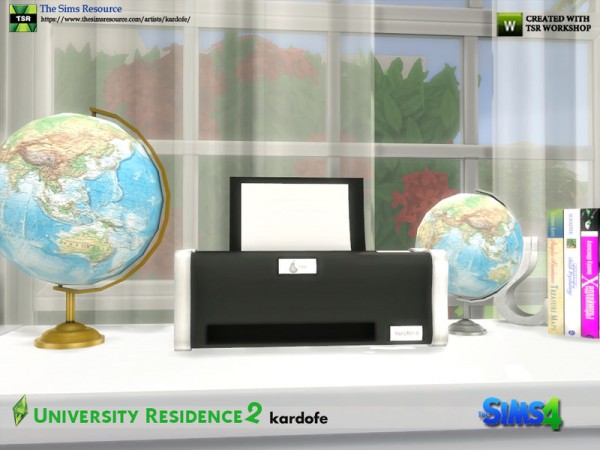  The Sims Resource: University Residence 2 by kardofe