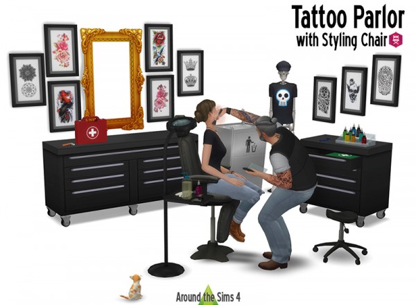  Around The Sims 4: Tattoo Parlor