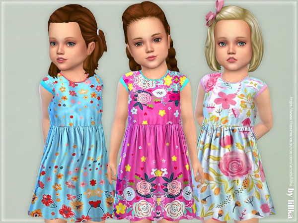  The Sims Resource: Toddler Dresses Collection P120 by lillka