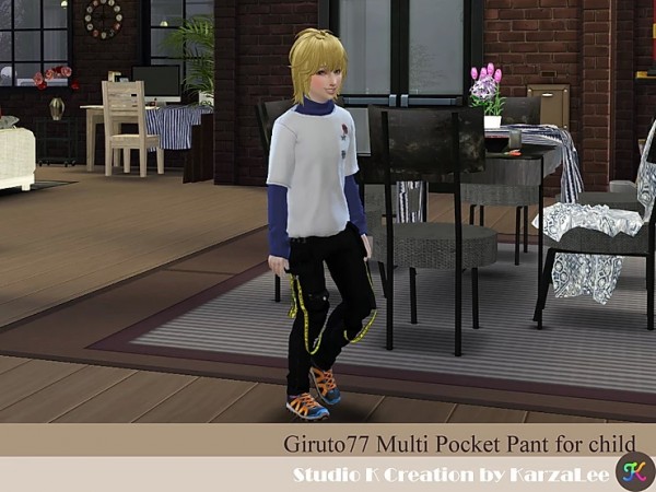 Studio K Creation: Multi Pocket Pant for child