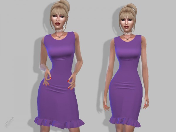  The Sims Resource: Casual Wear dress by pizazz