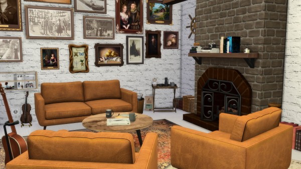  Models Sims 4: Library Home