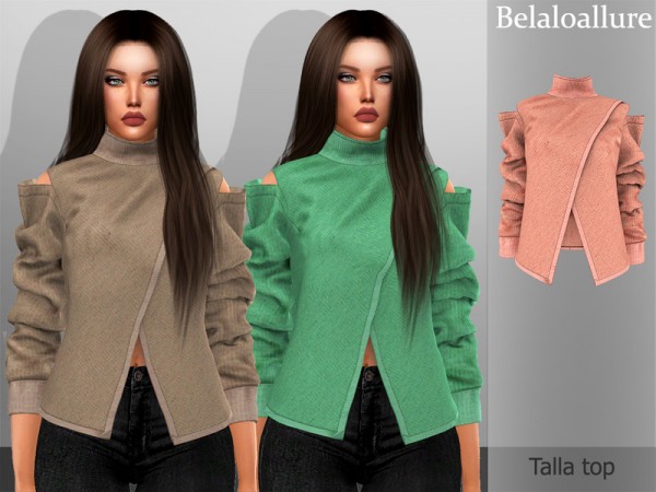  The Sims Resource: Talla top by belal1997