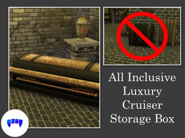  Mod The Sims: All Inclusive Luxury Cruiser Storage Box by Teknikah