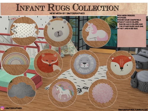  Simtographies: Infant Rugs Collection