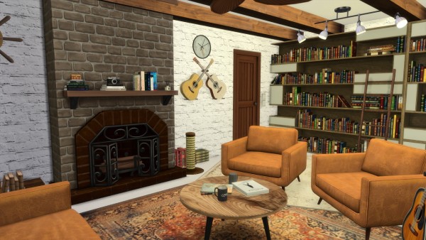  Models Sims 4: Library Home